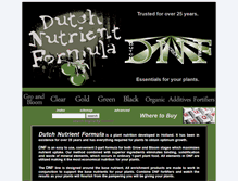 Tablet Screenshot of dutchnutrientformula.com